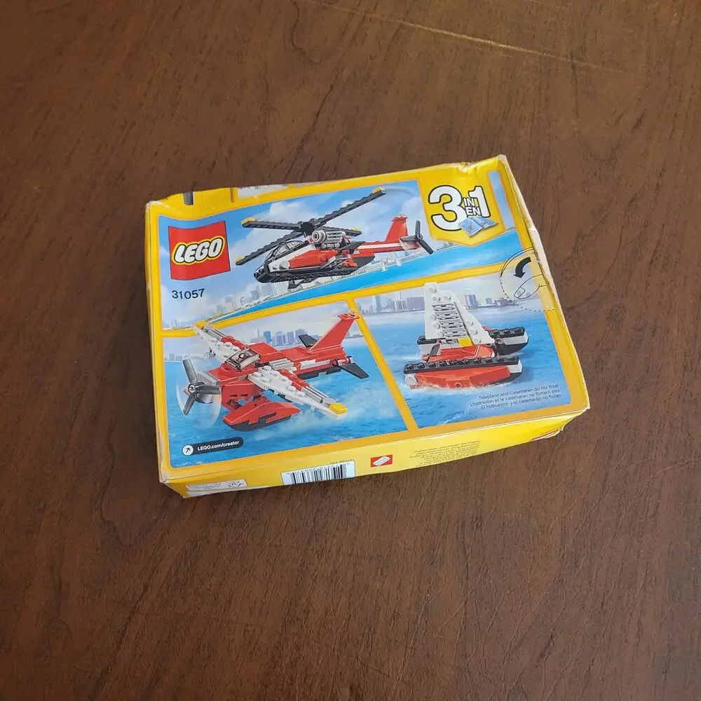 LEGO Creator Air Blazer 31057 Kids New 3-in-1 Helicopter Seaplane Set New sealed